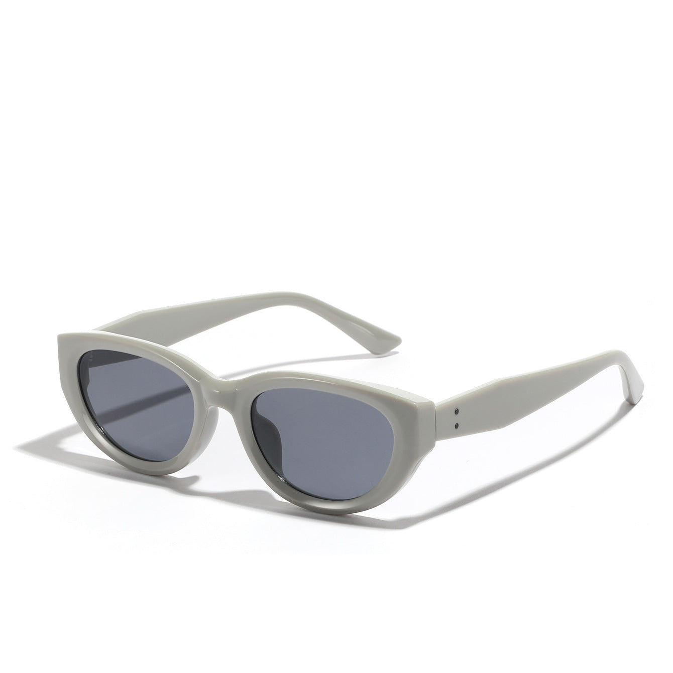 Gafas de sol de Squoles Square Square Cat Eye Stud PC